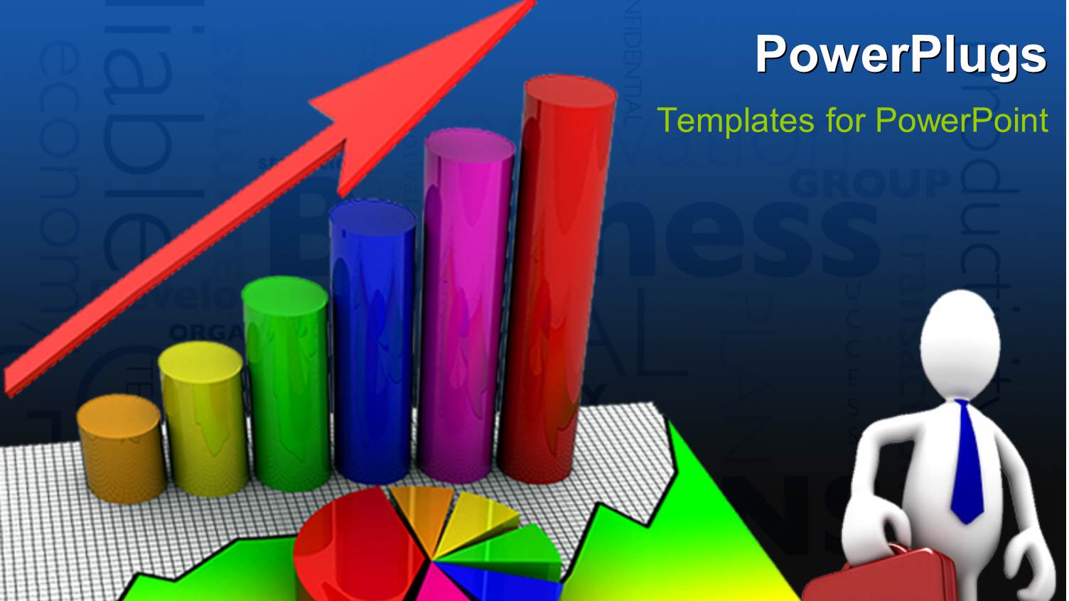 a Professional with a Pie Chart and a Table