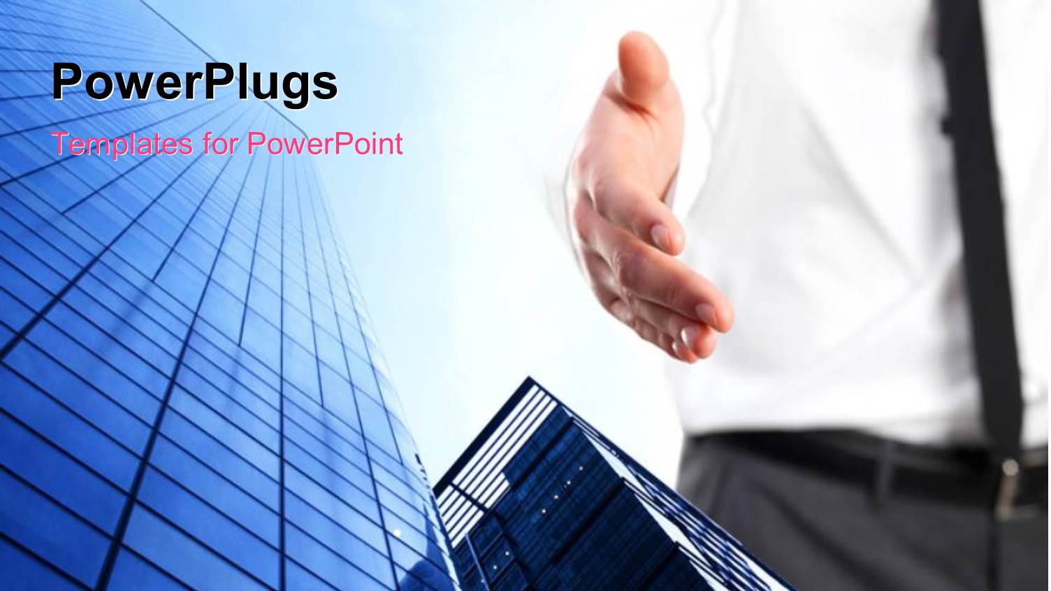 a Professional Putting his Hand Foward