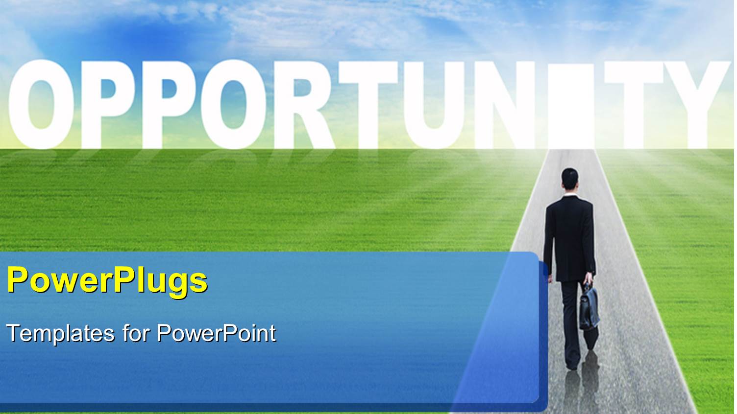 a Professional Walking on the Road with Greenery in the Background