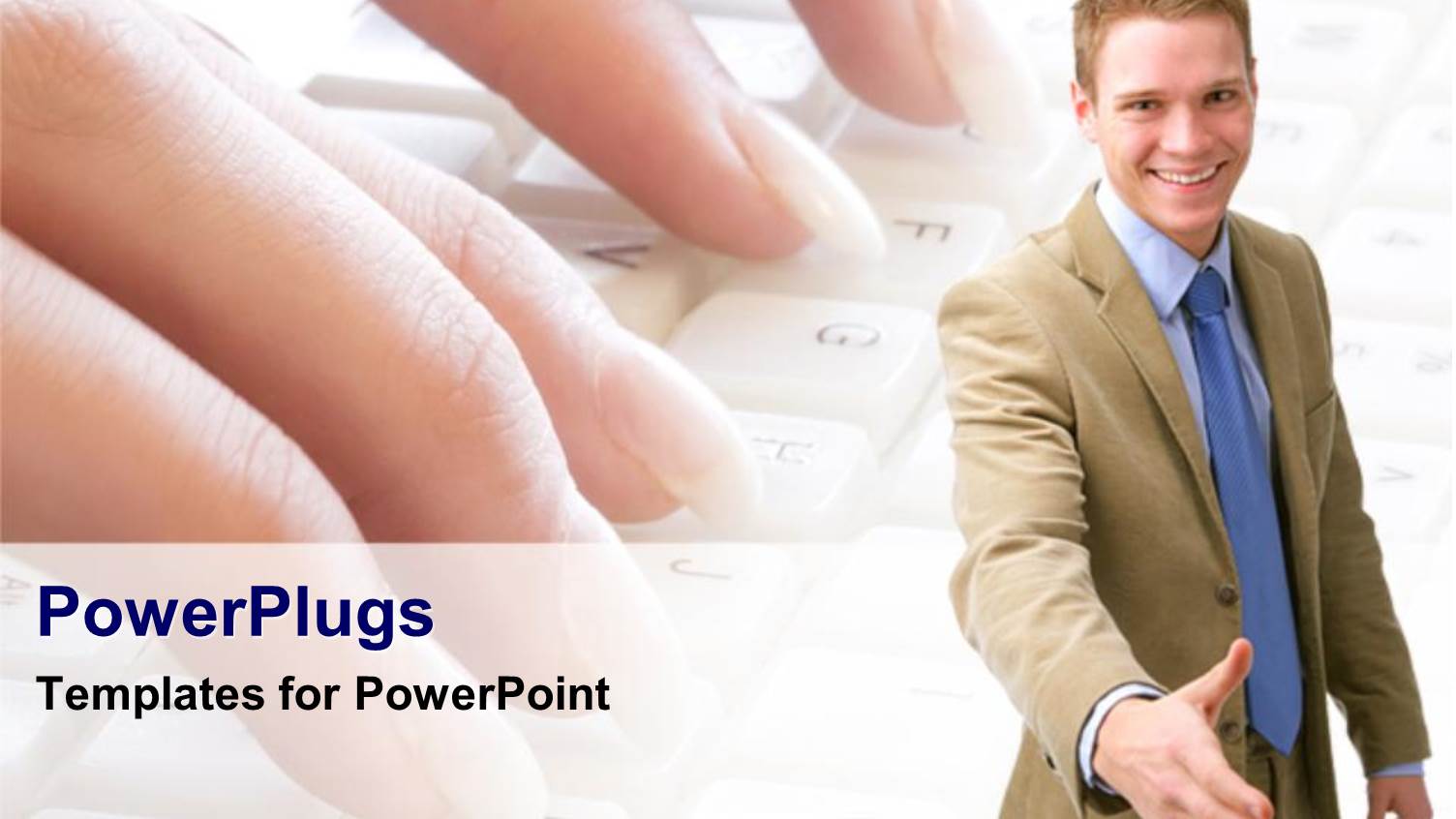 a Professional with a Work Going on in Background