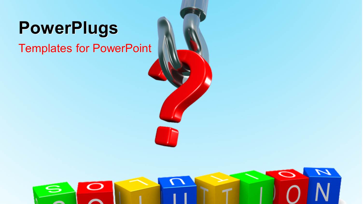 a Question Mark Being Lifted with a Number of Boxes