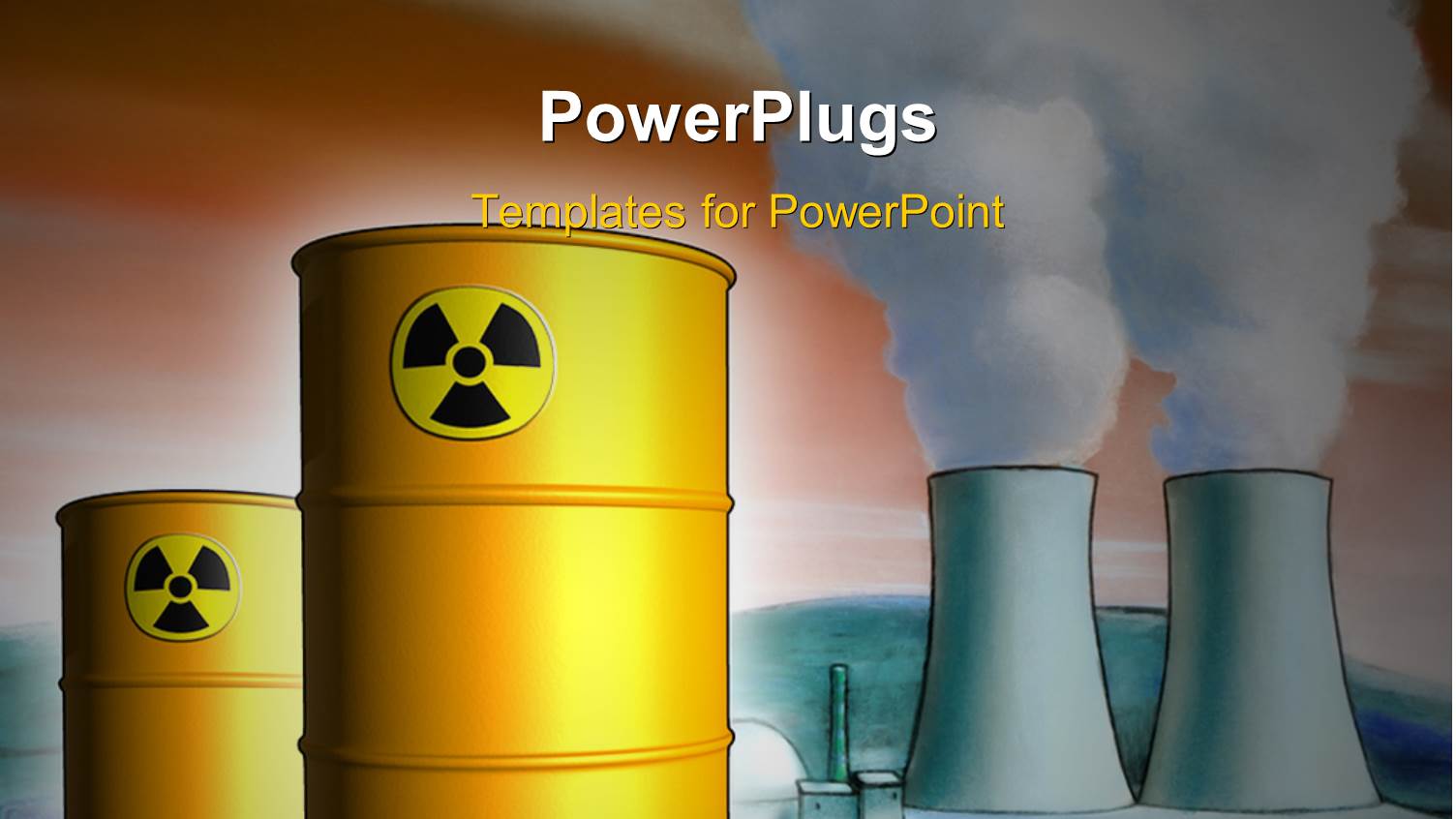 Radioactive Waste from a Nuclear Power Plant