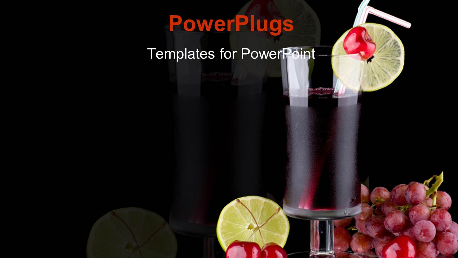 Red Colored Juice in Glass Cup Surrounded by Lime and Red Grapes