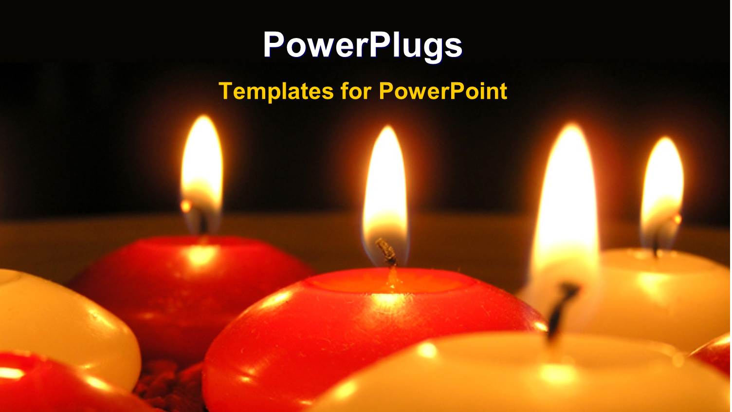 Red, Orange and Yellow Candles Burning, Spa, Celebration, Relaxation