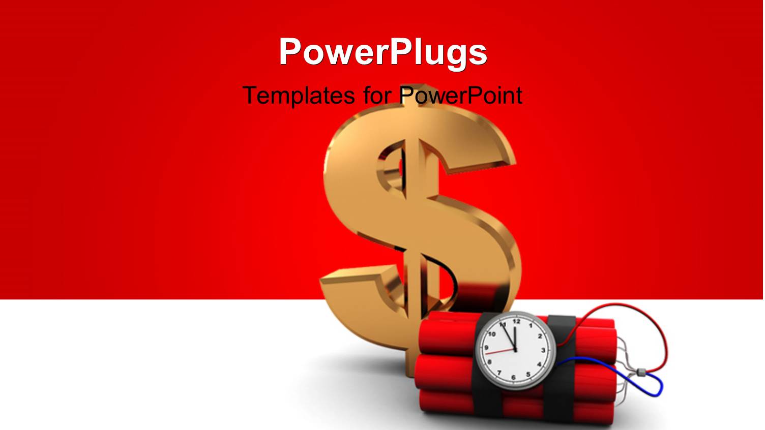 a Reddish Background with a Dollar to be Blown