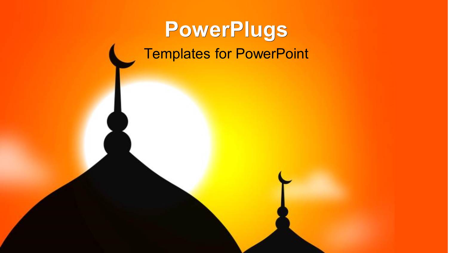 Religious Mosque Silhouette During Sunset Muslim Community