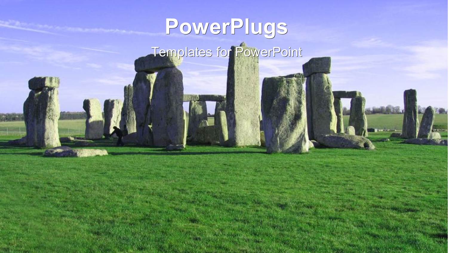 the Repreentation of Stonehenge with a Lot of Greenery