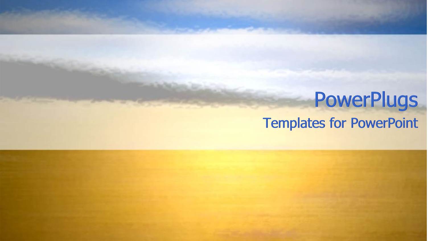 a Representation of Sea in Yellow Color