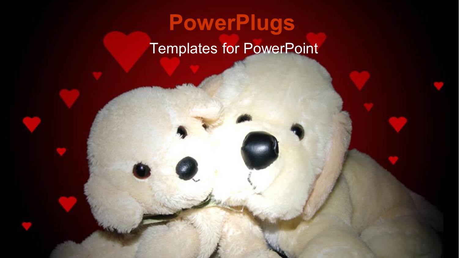 a Representation of Valentine's Day with Hearts in the Background