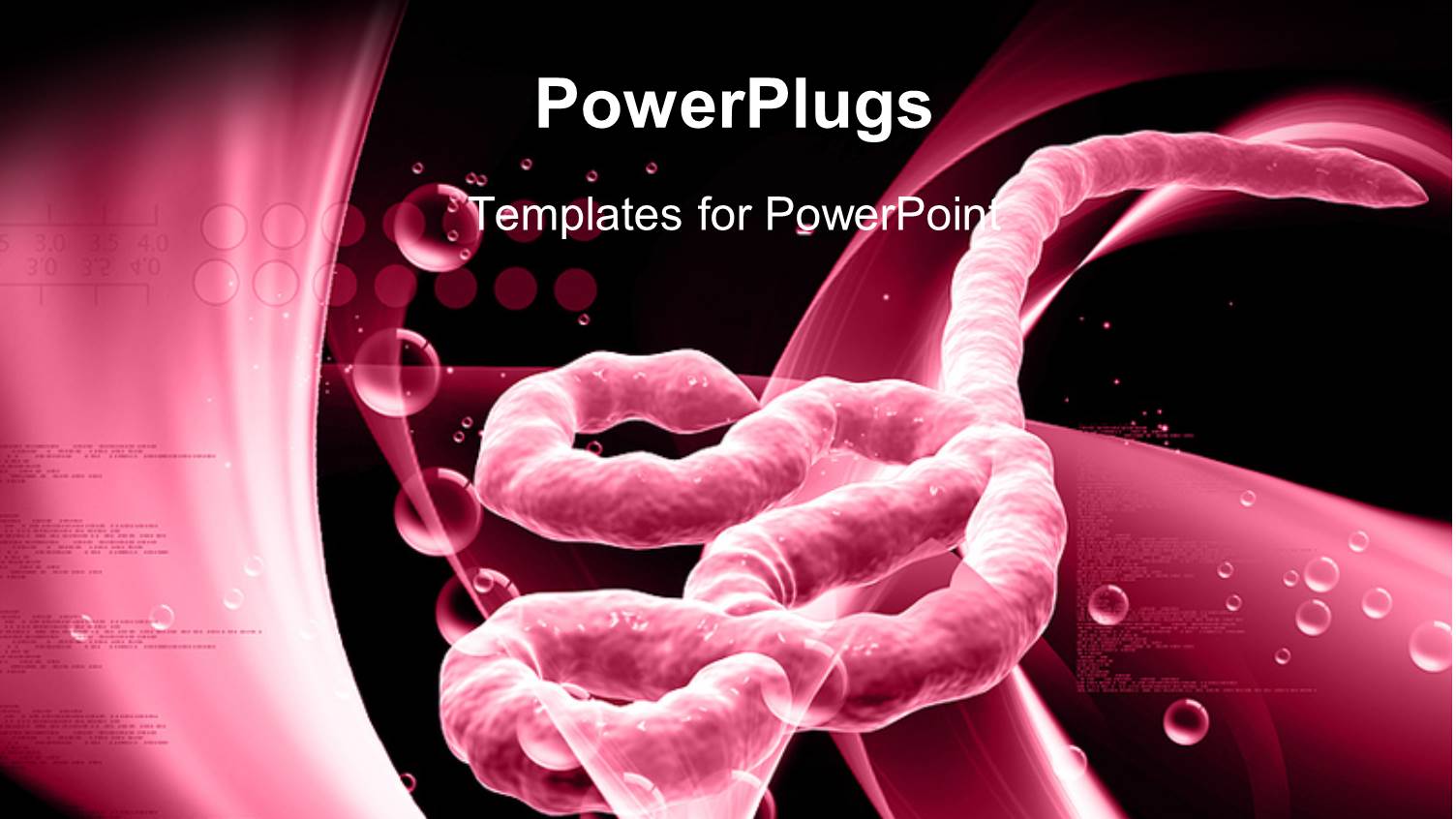 a Representation of Virus with Blackish Background