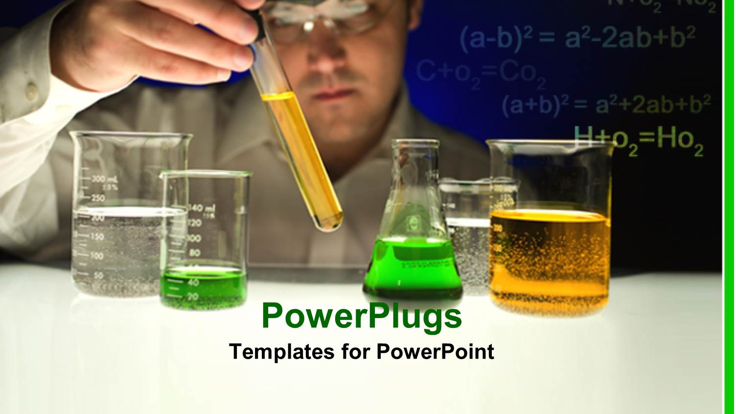 a Scientist Testing Various Chemicals in Lab