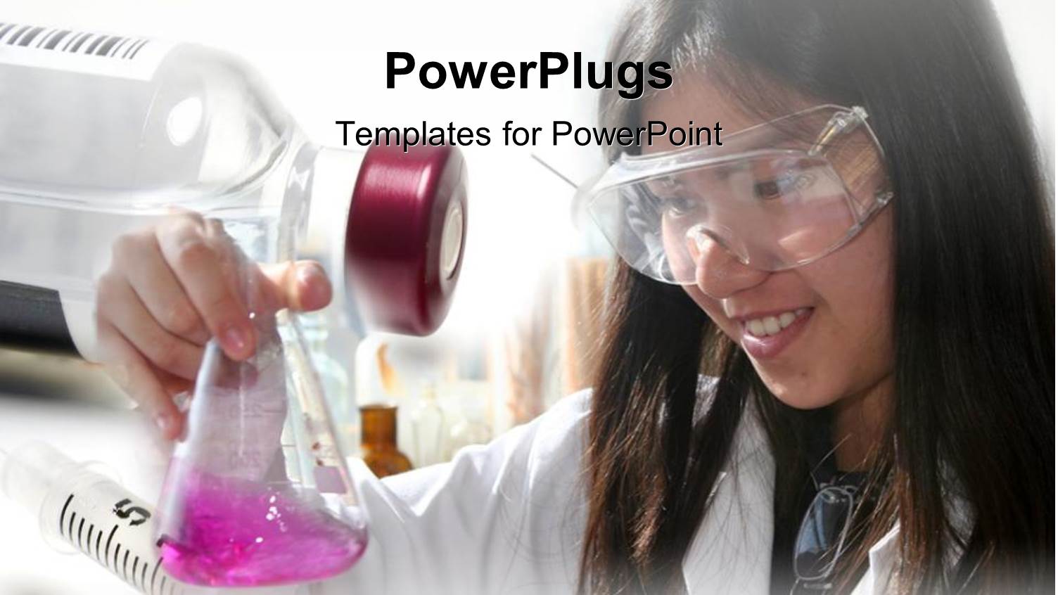 a Scientist Trying to Test a New Liquid