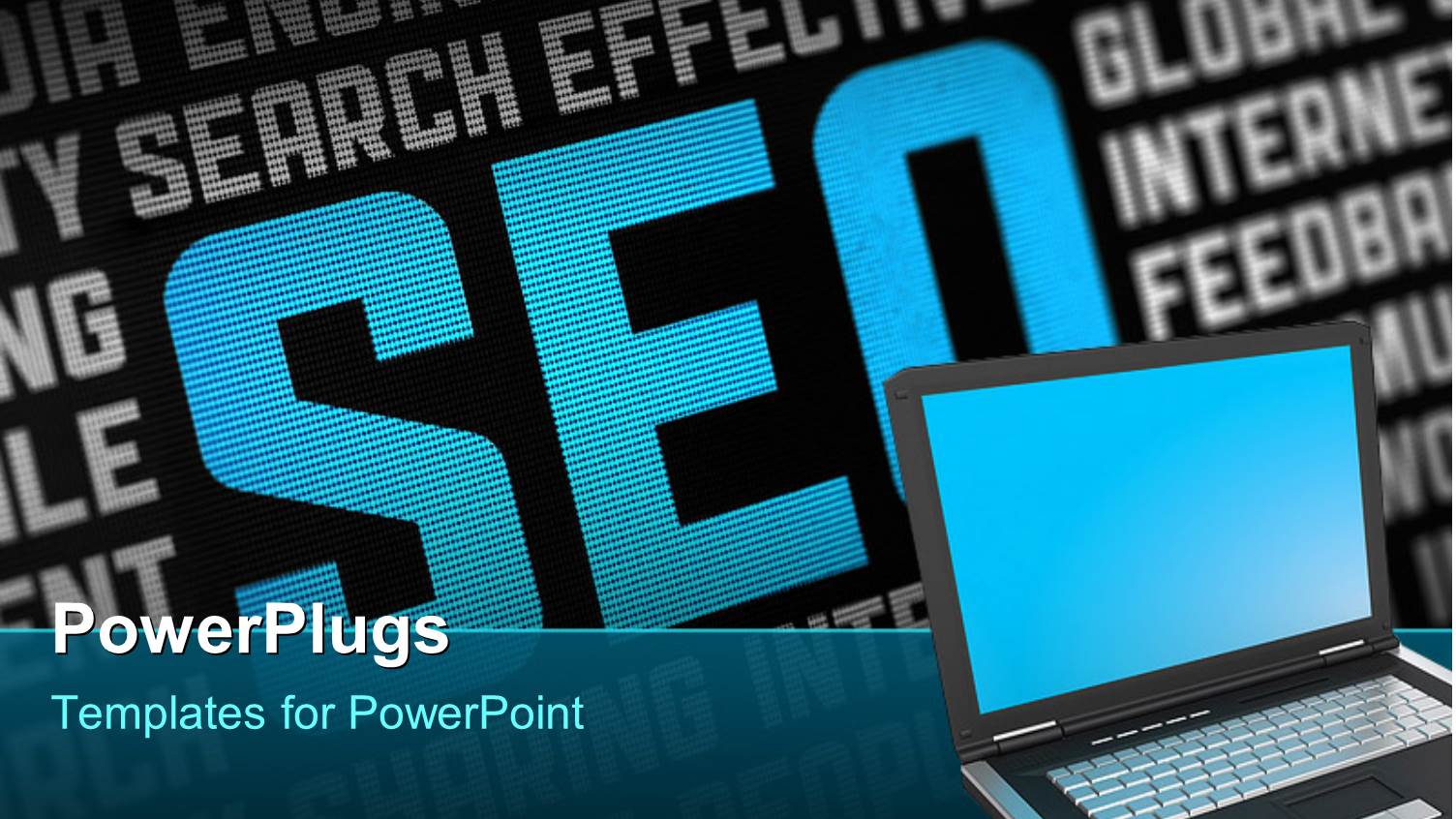 Search Engine Optimization Theme with SEO Related Words