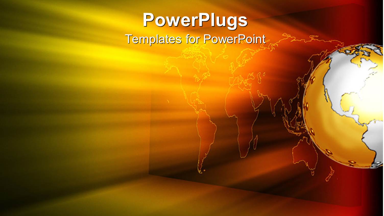 Shining Light Over an Earth Globe on a Dark Background