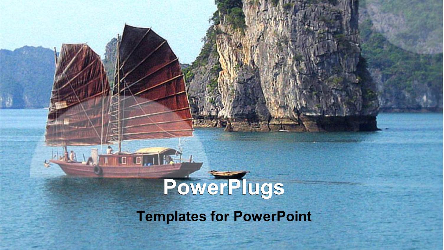 a Ship Sailing in the Sea Along with a Boat