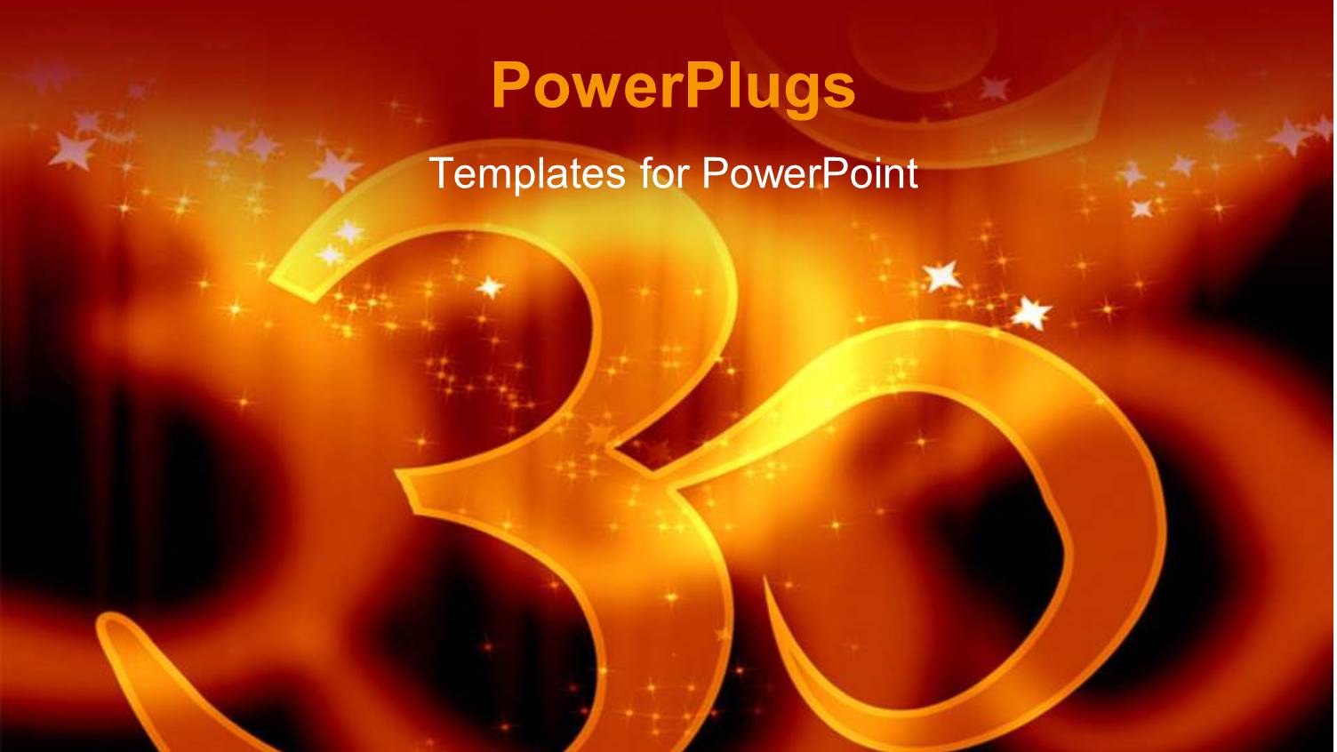 the Sign of Hinduism and its Reflection in Background