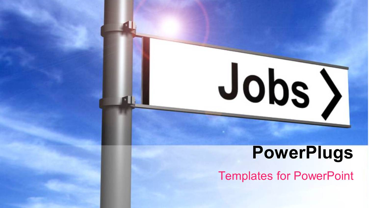 a Sign Post with a White Sign Board with a Text that Spells Out the Word 