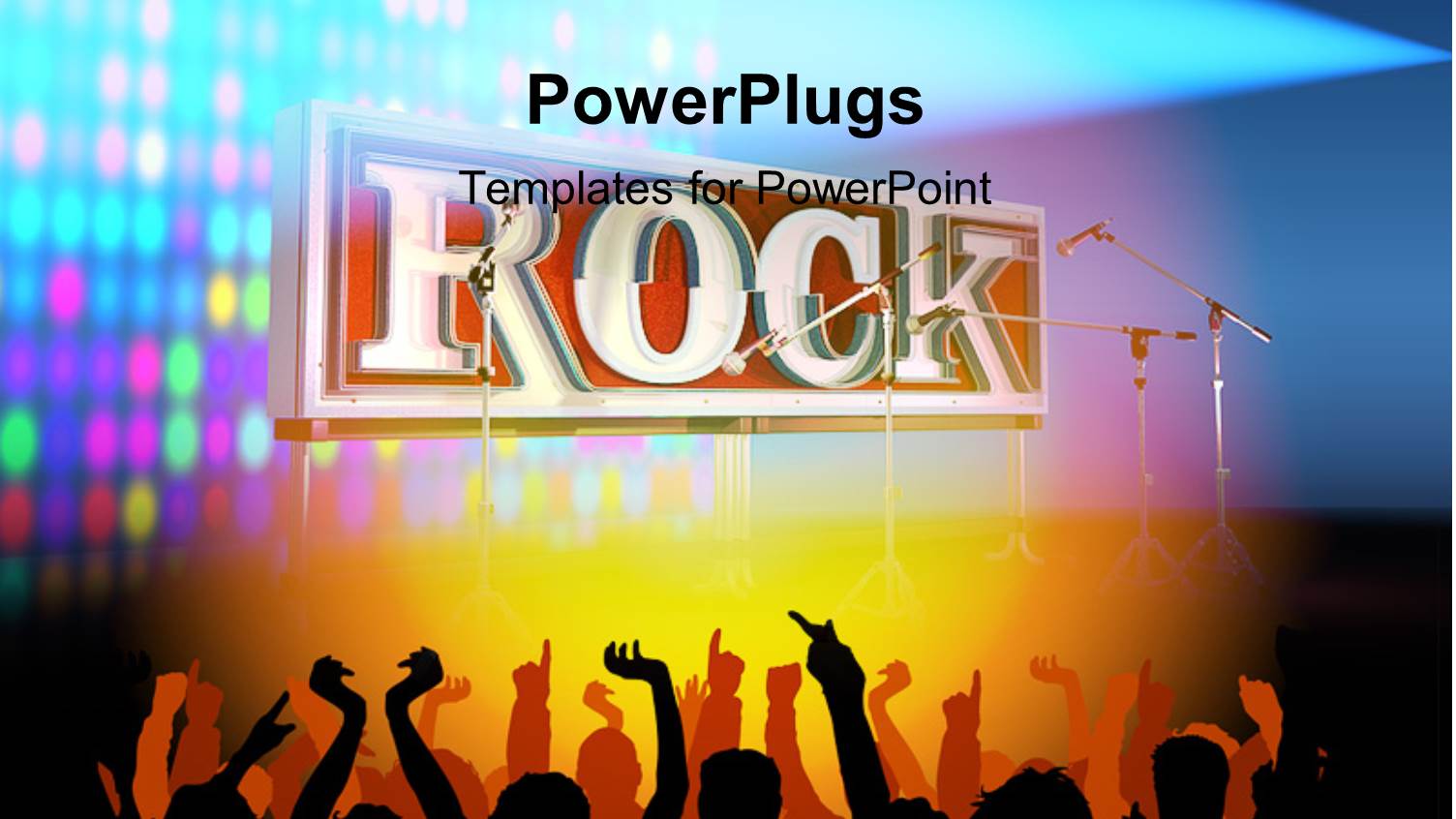 Silhouette of People Partying and Dancing to Rock Music