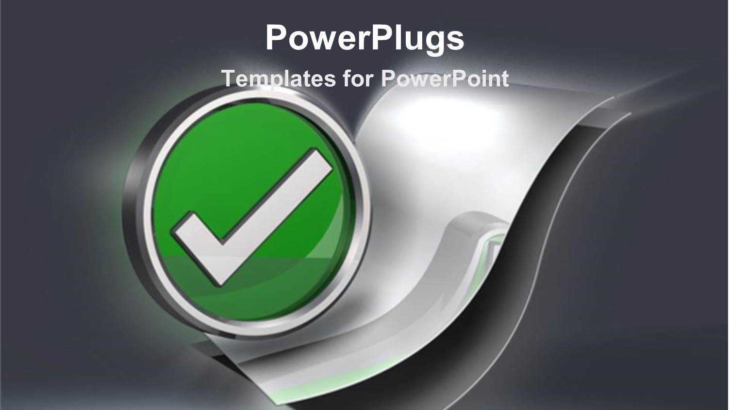 Silver Check Mark to do List Paper Metaphor Planning Strategy Grey Background