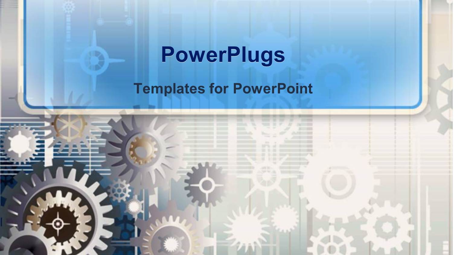 Silver and Copper Gears on Gray Background