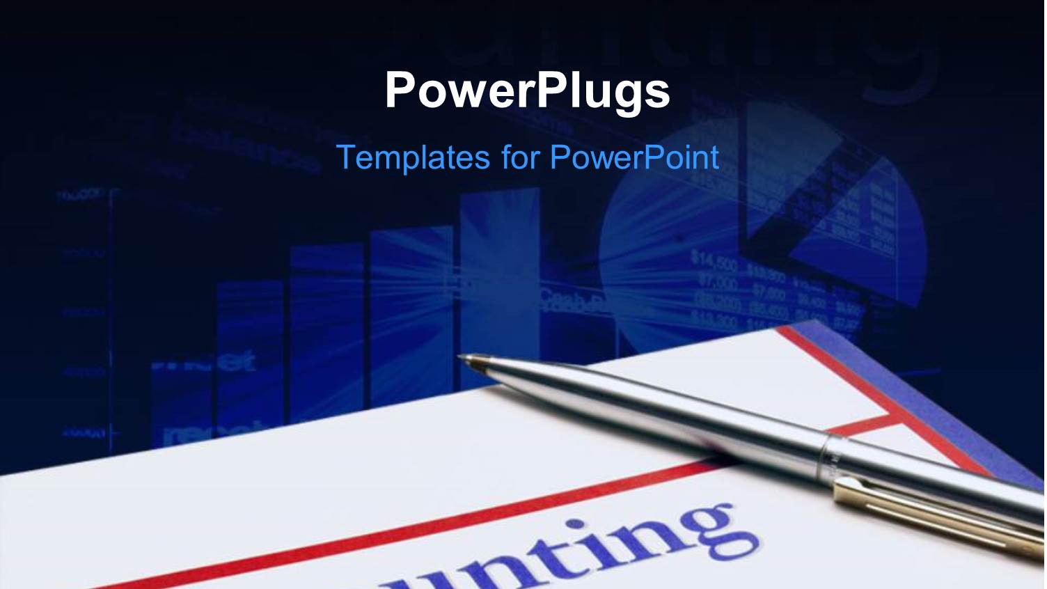 Silver Pen Laying on Accounting Sheet with Graphs in Background