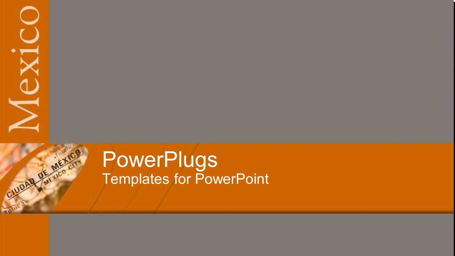 Simple Grey Background with Place for Text in Front