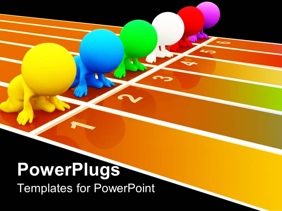 racing powerpoint template