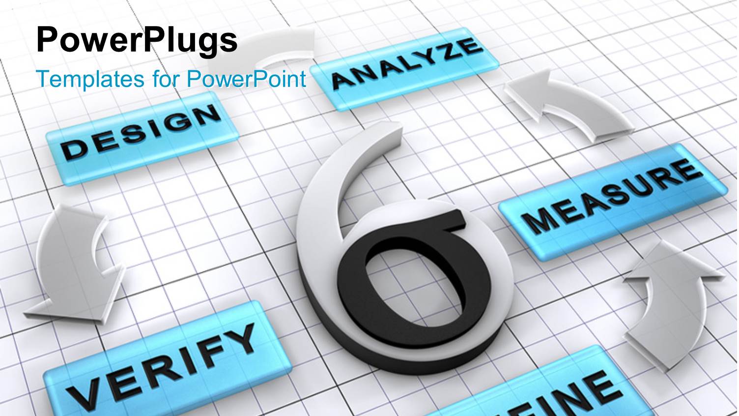 Six Sigma Surrounded by New Business Project Strategy Steps Define Measure Analyze Design Verify