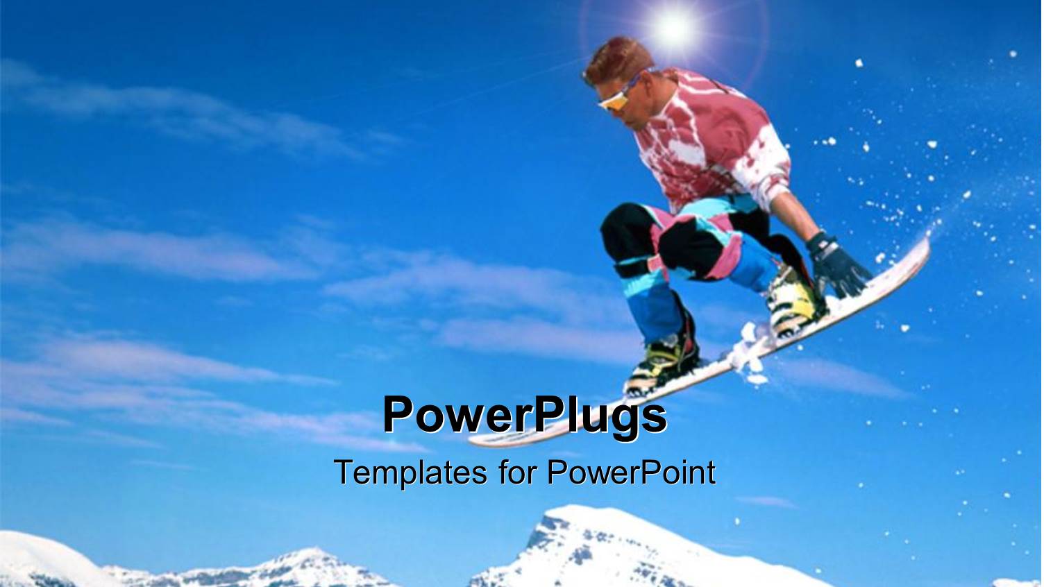 Skier Performs Acrobatic Stunt Down Mountain Side with Board