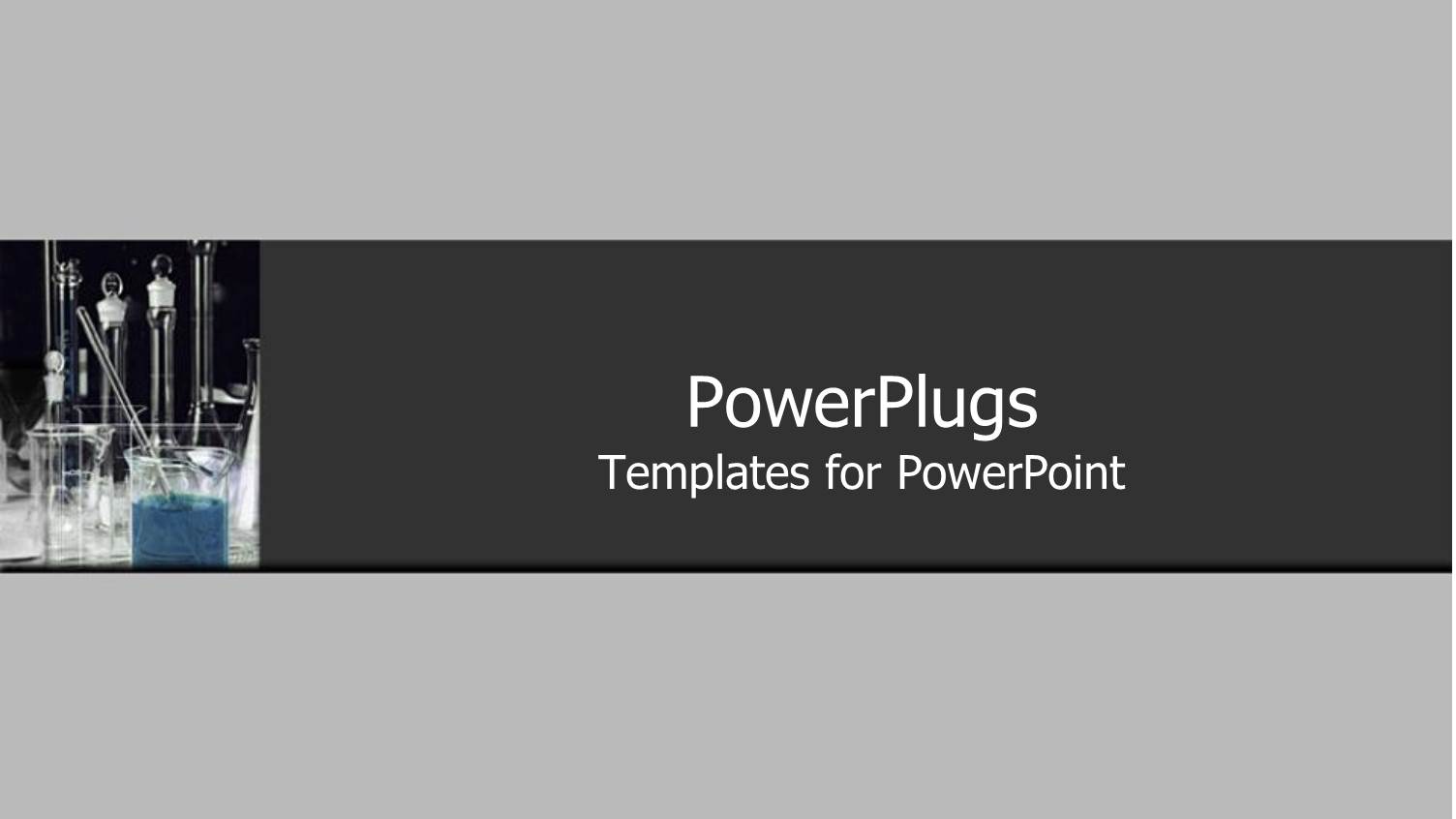 small Depiction of Glass Vials with Chemical Liquids and Pipettes on Gray Background