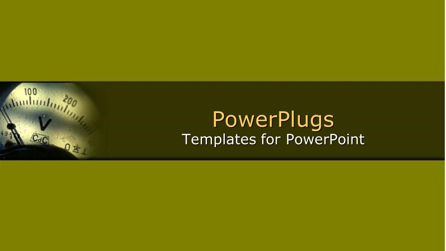 small Depiction of Measuring Device on Simple Bold Green Background