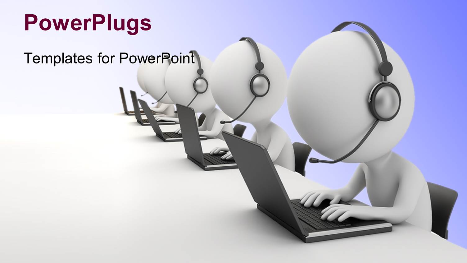 a Number of Figures Working on the Laptops