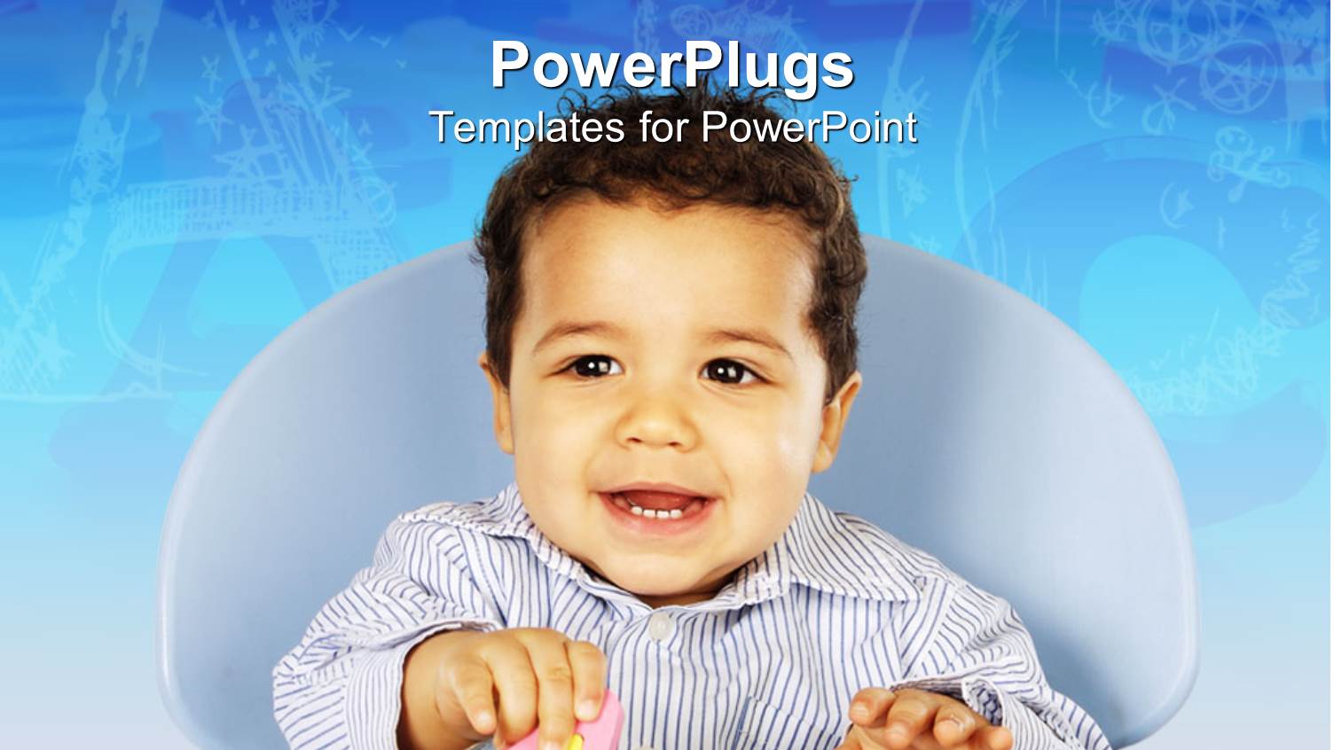 Smiling Baby Learning Alphabets with Colorful Letter Toys