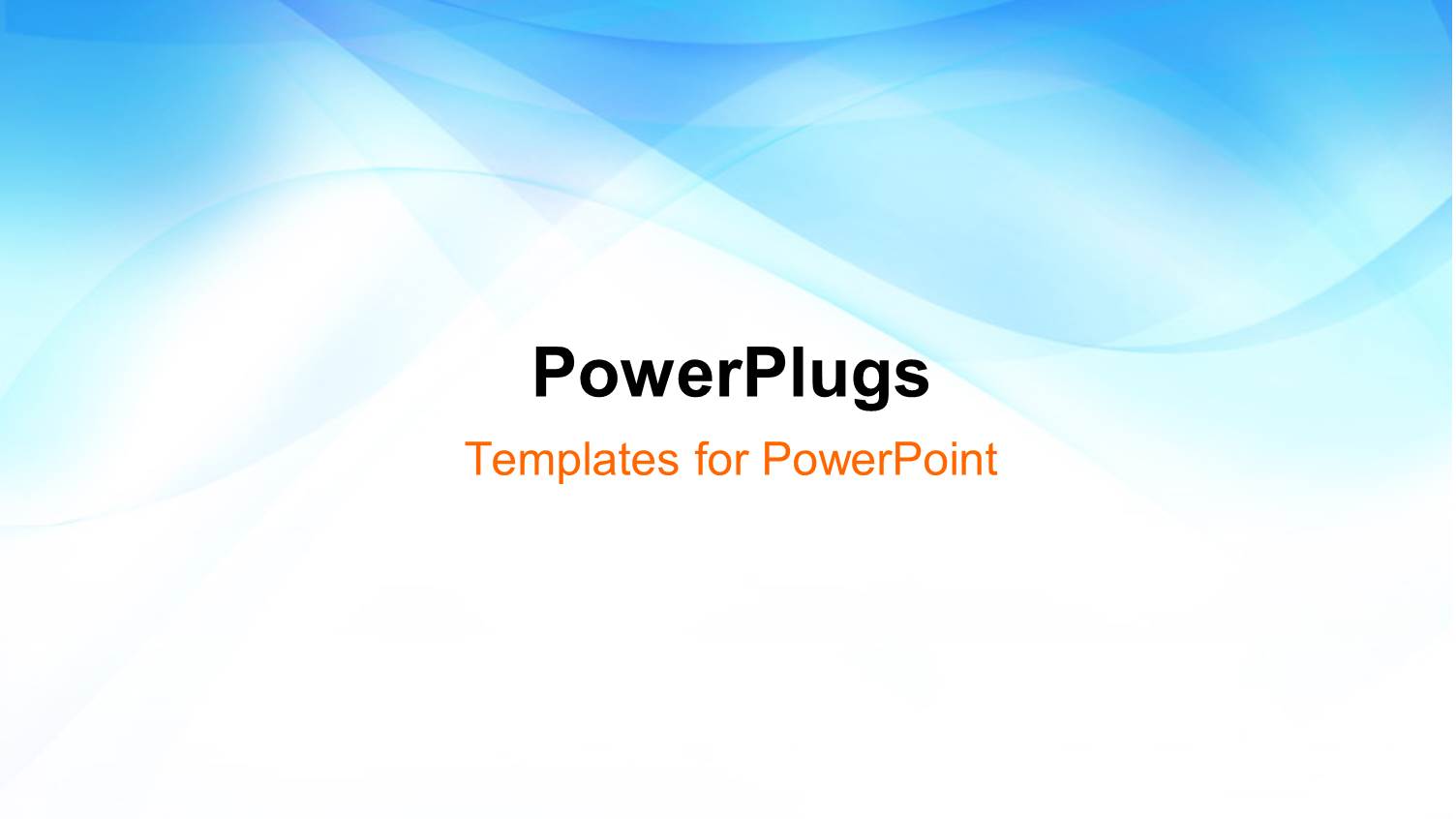 Smooth Abstract Blue Colored Waves with White Color