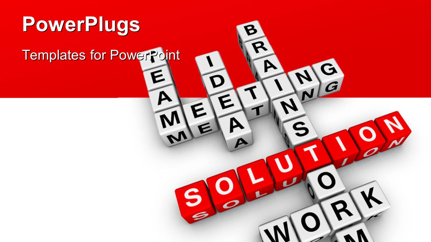 a Number of Alphabets with Red and White Background