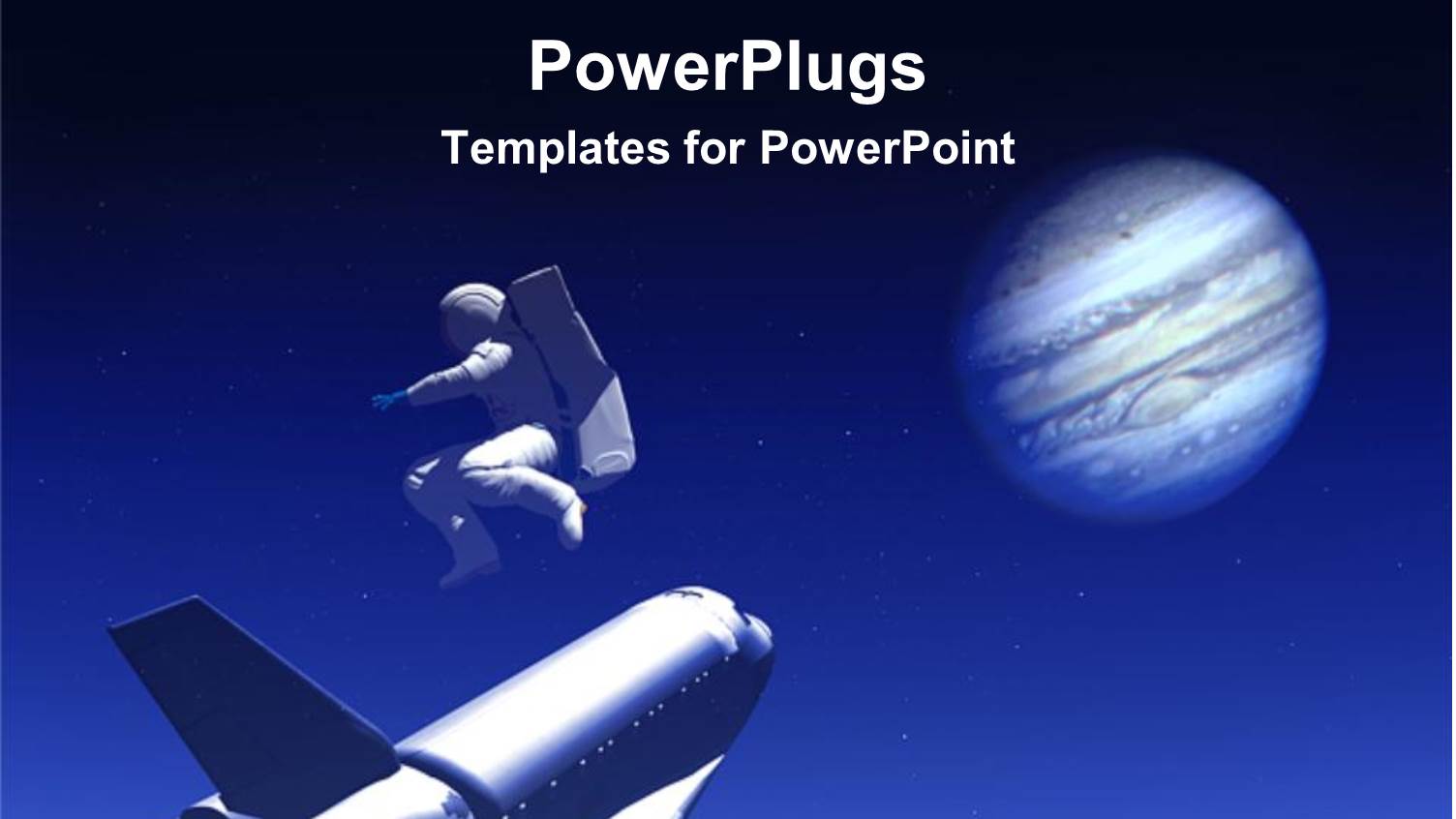 a Space Shuttle with an Astronaut on Top