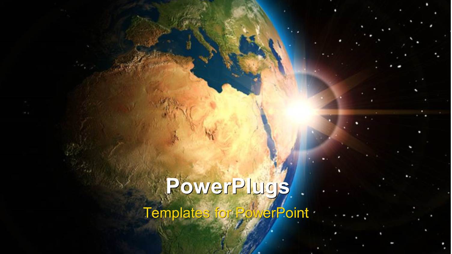 the Space View of Earth and the Stars