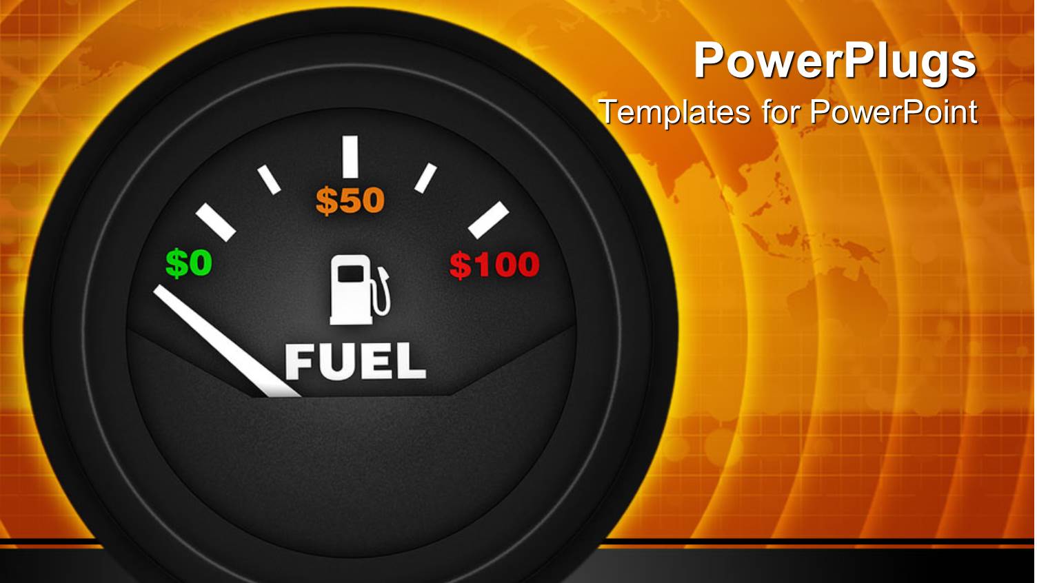 a Speedometer with Indication of Fuel and its Price