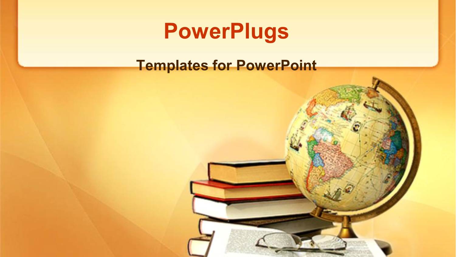 Stack of Books Beside an Earth Globe and a Pair of Glasses