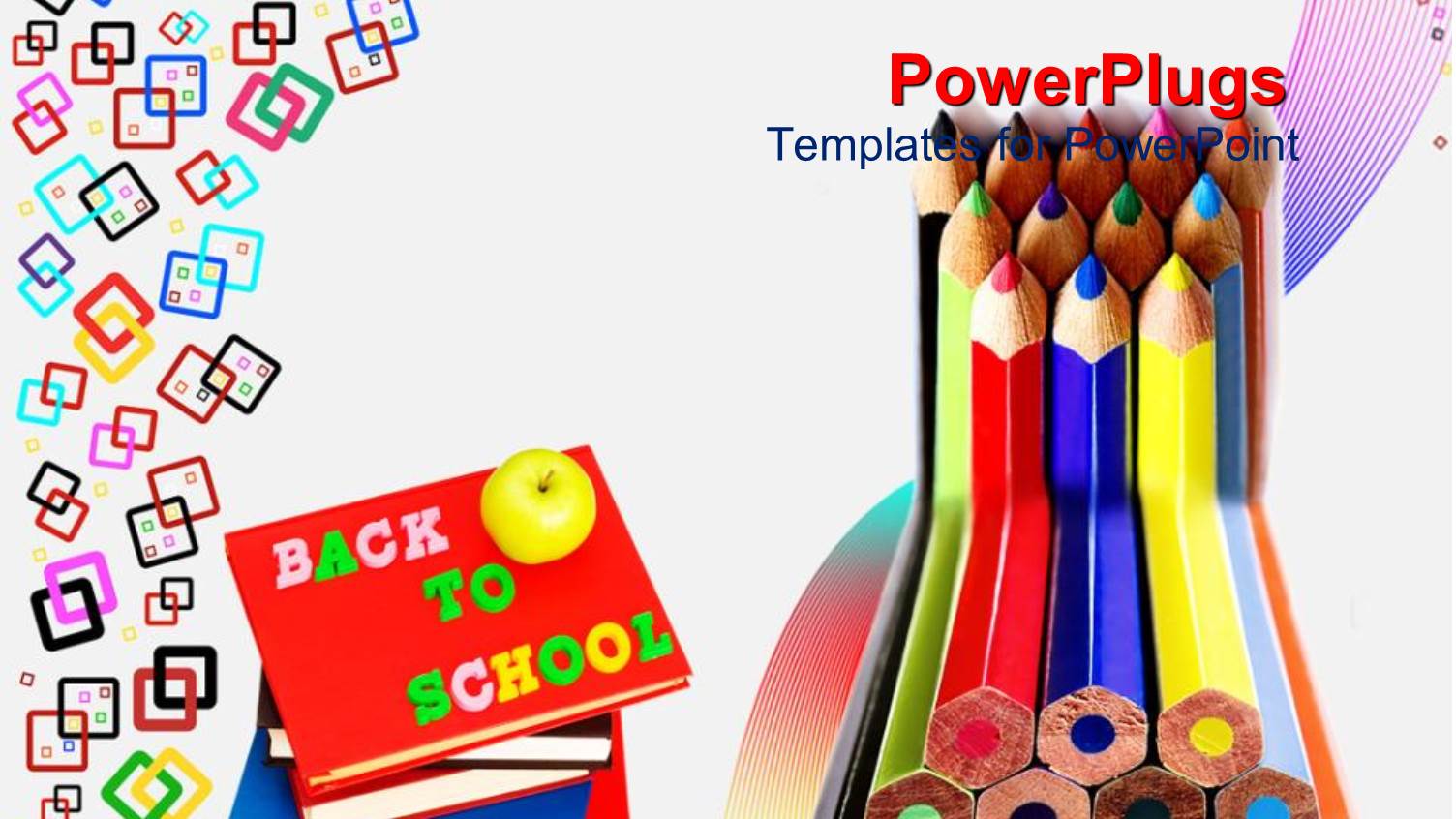 Stack Colored Pencils Next to Pile of Books, Back to School