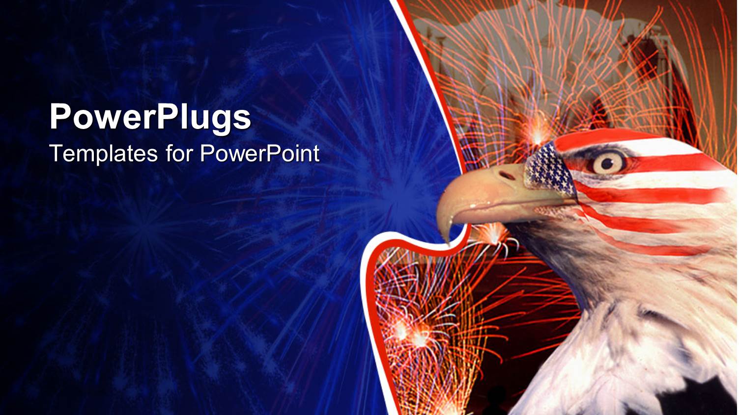 Statue of Abraham Lincoln with an American Bald Eagle