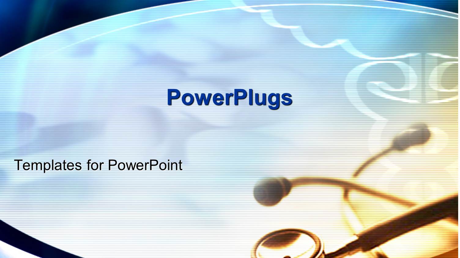 a Stethoscope on a White Colored Background with Medical Logos