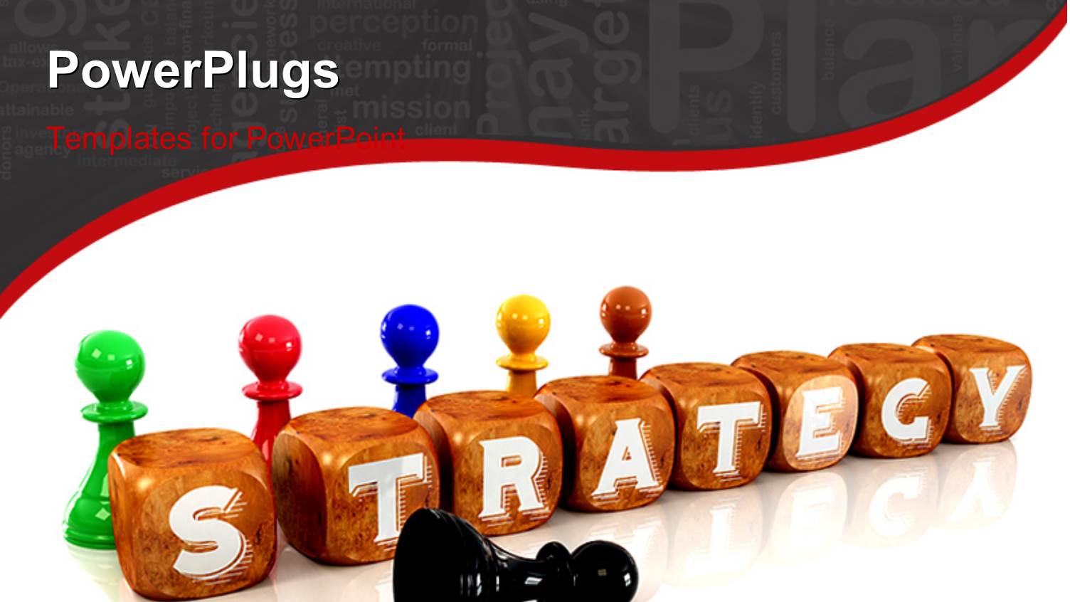 Strategy in Wooden Alphabet Cubes with Colorful Game Pieces