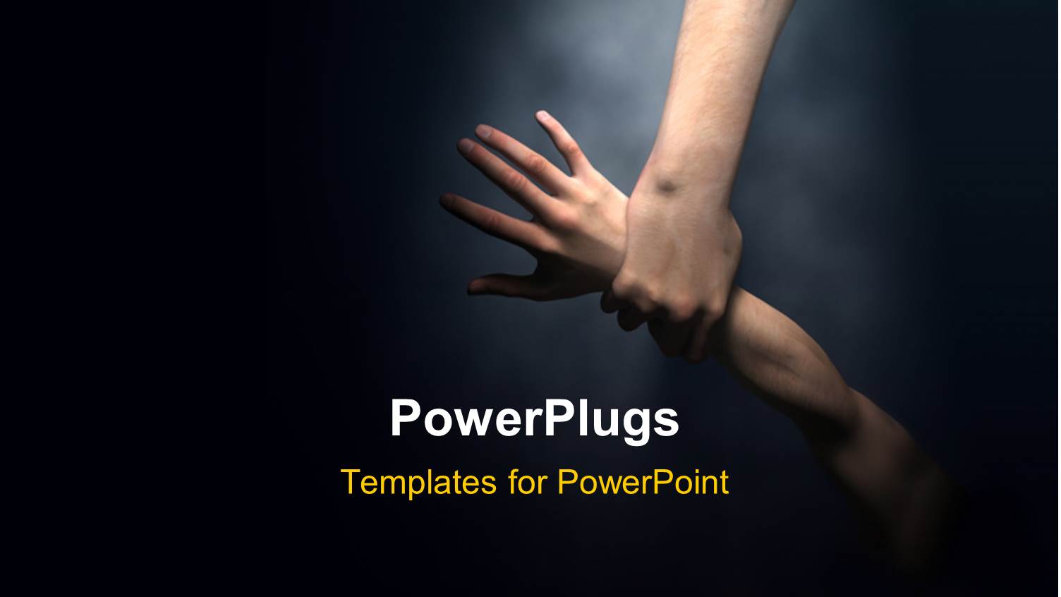 Strong Hand Gripping Wrist of Second Arm