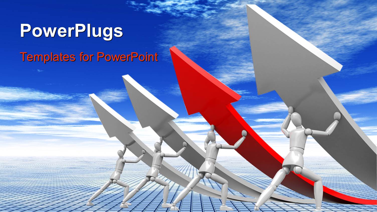 a Number of People Pulling the Arrows