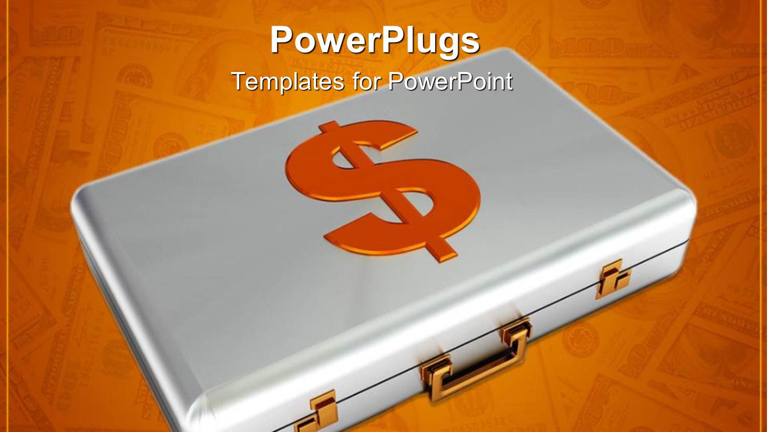 a Suitcase with a Dollar Sign