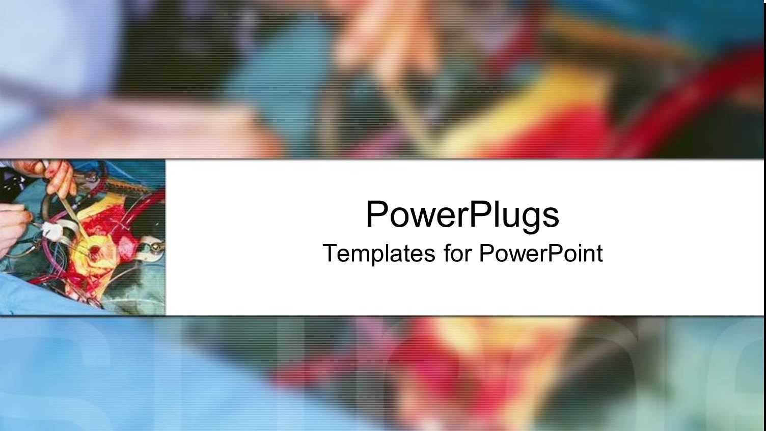 Surgeon Performing Operation with Close-up of Human Internal Organs