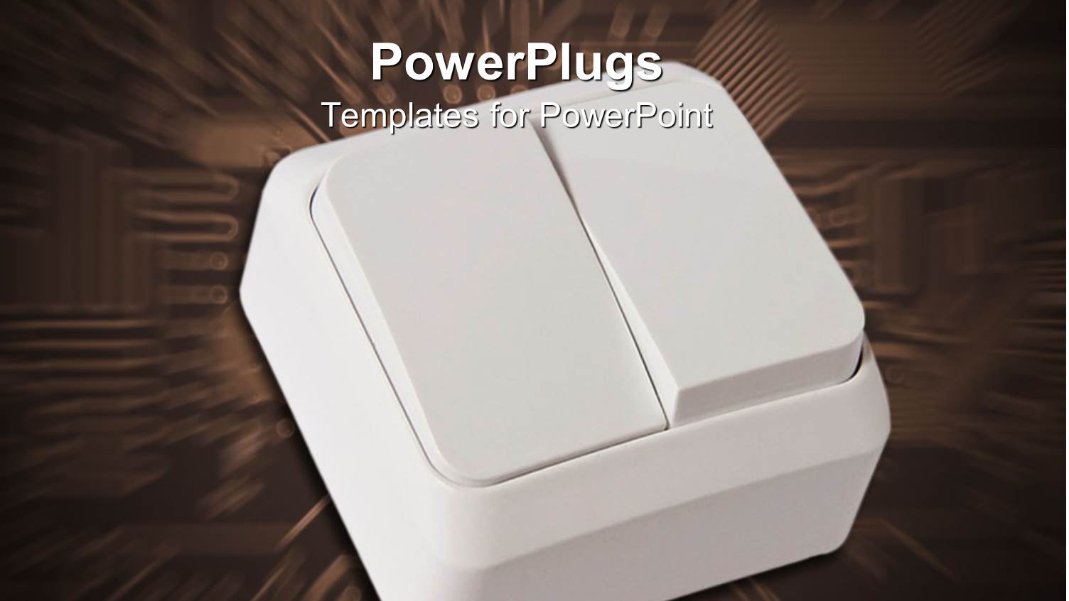 a  Switch with Brownish Digital Background