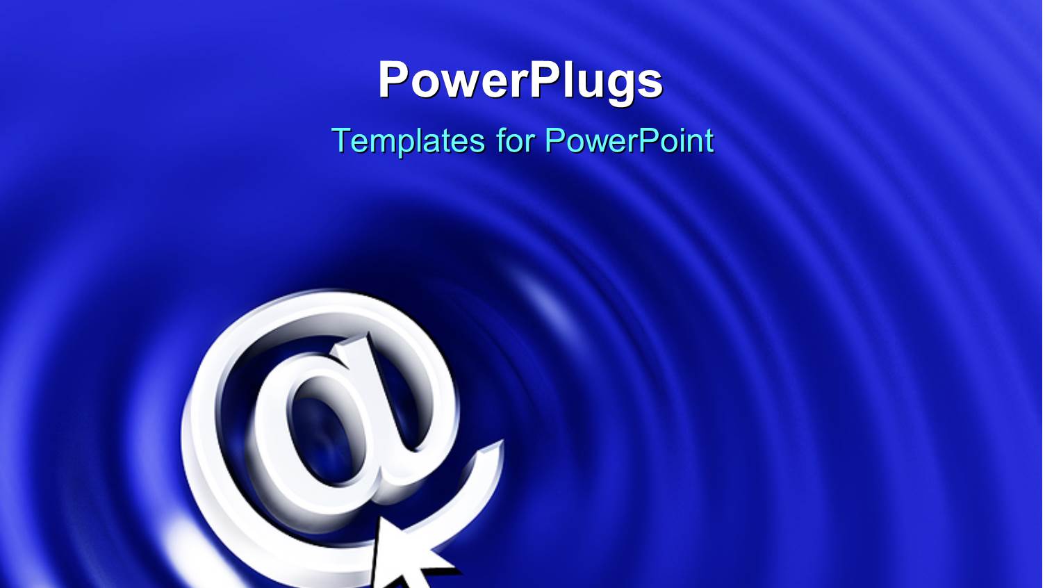 the Symbol with Bluish Spiral Background and Place for Text