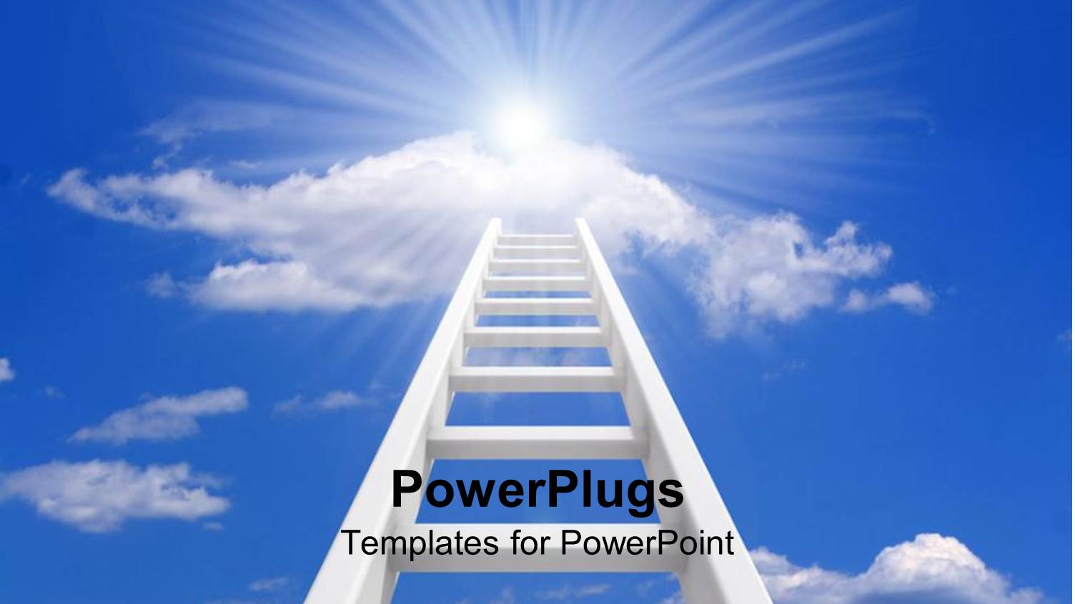 a Tall Ladder which Reaches the Clear Blue Sky